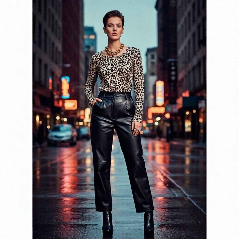 *30off3*‎ 
NWOT:Victoria Secret leopard print top